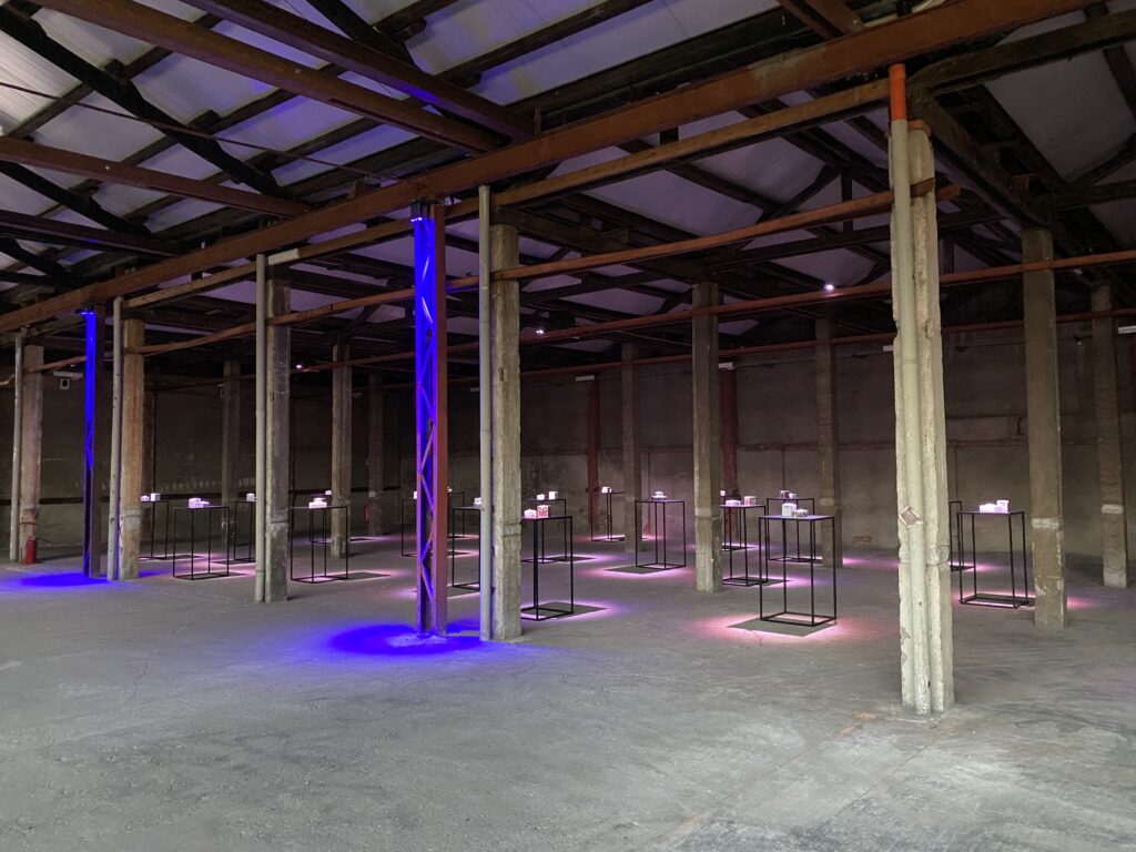 Evento di lancio della capsule collection di Fazzoletti Tempo firmata Seletti - Fabbrica Orobia, Milano