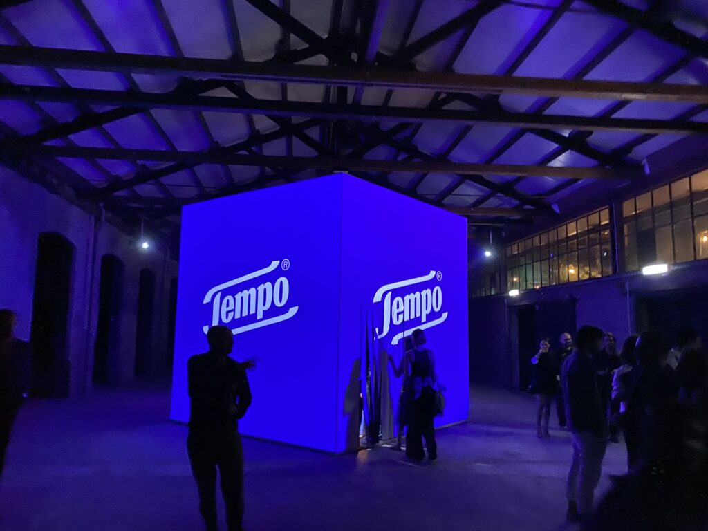 Evento di lancio della capsule collection di Fazzoletti Tempo firmata Seletti - Fabbrica Orobia, Milano