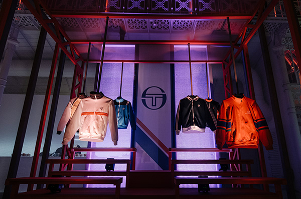 Fashion Show Sergio Tacchini al Tepidarium del Roster a Firenze, lightning e sound design a cura di Avuelle
