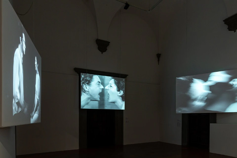 Fornitura audio e video, assistenza, adattamento contenuti e montaggio per The Cleaner, Marina Abramovich Exhibition a Palazzo Strozzi