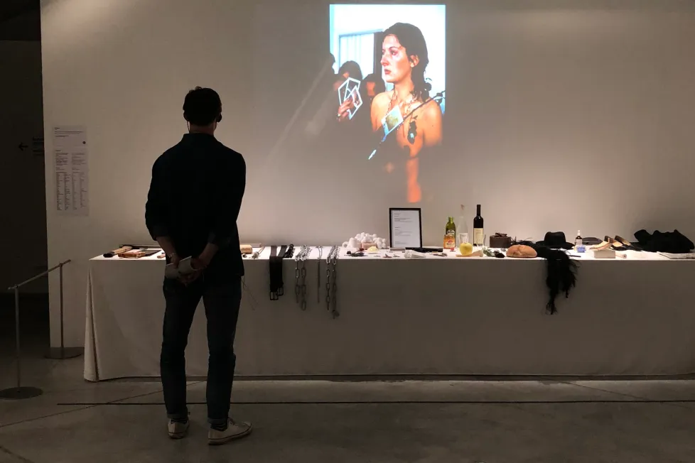 Fornitura audio e video, assistenza, adattamento contenuti e montaggio per The Cleaner, Marina Abramovich Exhibition a Palazzo Strozzi